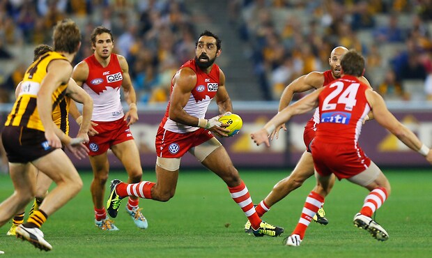 AFL 2013 Rd 07 - Hawthorn v Sydney